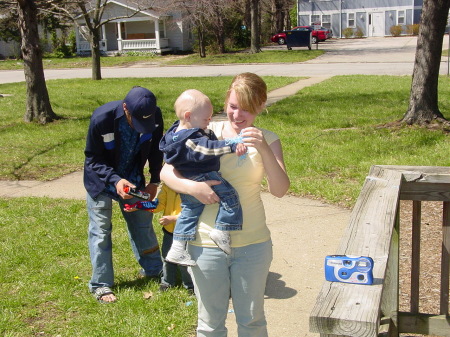 Cassandra and Grandson and mike