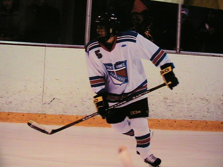 Brandon playing Ice Hockey