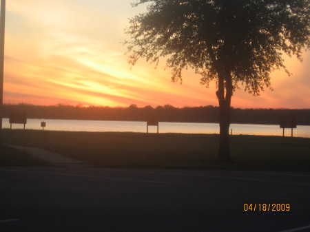 Lake Blackshear Sunset