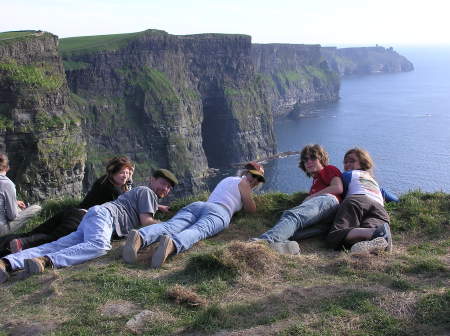 At the Cliffs of Moher