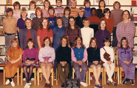 1972 - 1973 - Grade 6 Miss Brodie