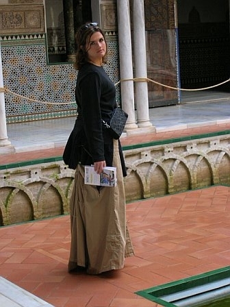 Rachelle in Spain