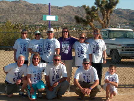 Yucca Valley American Cancer funraiser 24 hour relay 4/28-29