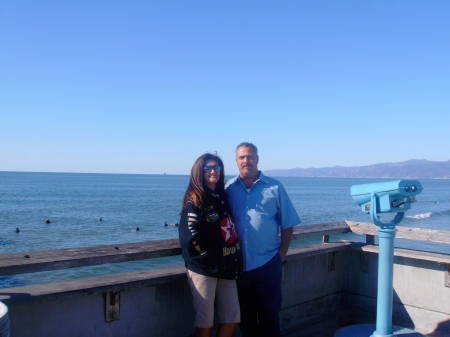 Myself & my husband Mike in Venice Beach, Ca