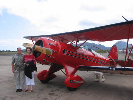 Waco Biplane in Kauai 2007