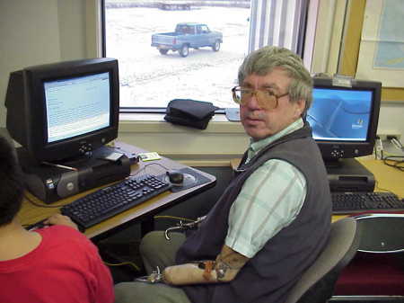 Galena School Computer Room