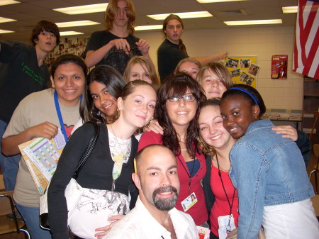 Me with some of my 3rd period class, spr 07