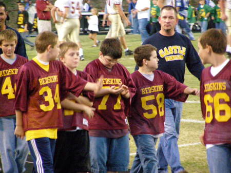 AARON AT CASTLE GAME