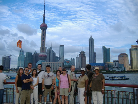 Group Picture taken in Shanghai