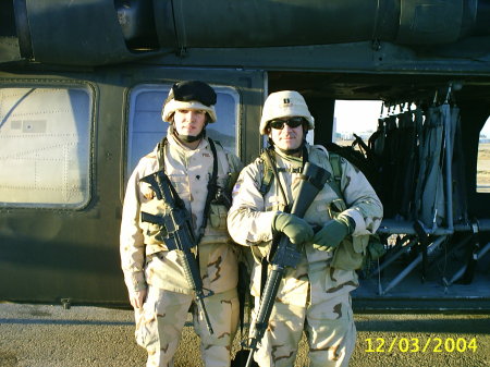 Kenny Prol and me Taji Iraq