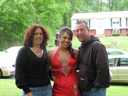 With Kayla on Prom night 5/2007