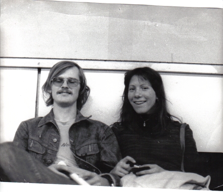 Steve and Patty July 1976