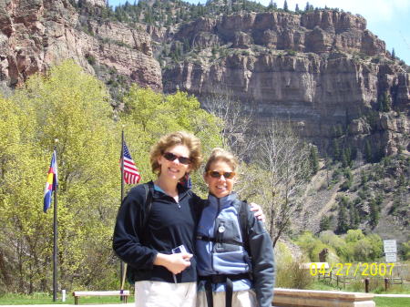 Julie and me in Glennwood Springs, Colorado