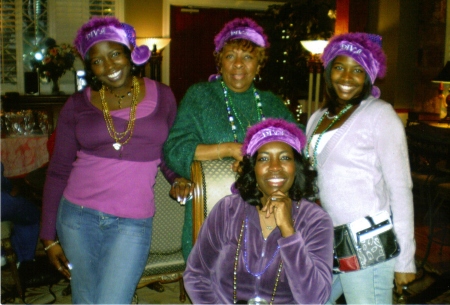 Brandyss, My mother, Danielle, and I on Christmas Day