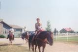 Horseback riding at Mom and Dad's