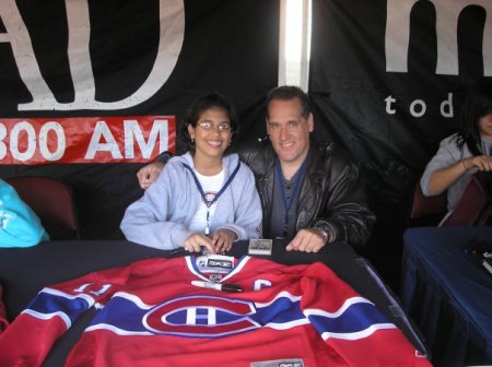 Sam and I at the Habs Jamboree 2007