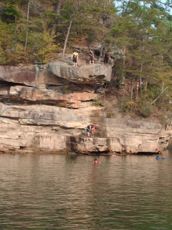 cliff jump