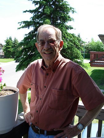 D'Arcy at home on the balcony