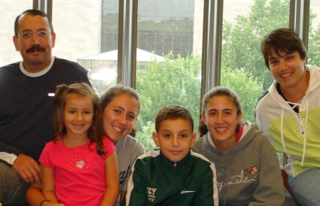 My husband, daughter, son, two nieces and me in DC late 2006