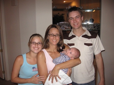 my daughter karin, me, son steven and nephew curtis Fall 2005