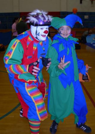Just Clowning Around - That's me on the left.