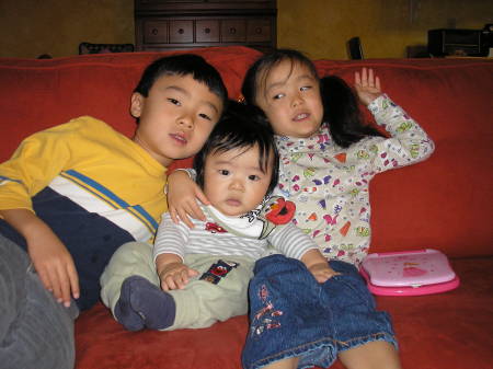 My children:  Peter, Joanna & Paul