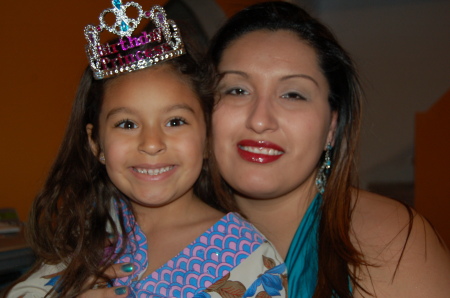 Kassandra and I at her 6th B-Day Party!