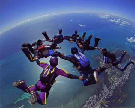 Skydive over the Florida Keys