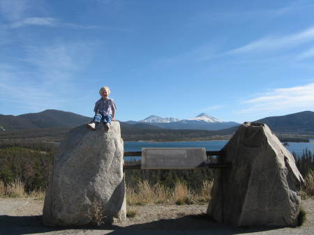 Louie at Lake Dillon Sept. 2008