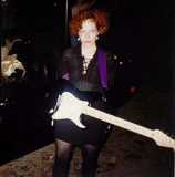 Beki in Memphis 1996 after gig with Jerry Lee Lewis