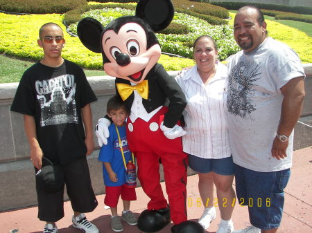 Gabriel, Mickey, Me, Frank & Christian
