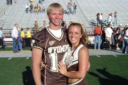 Andrew and Jillian's first game at UWYO '06