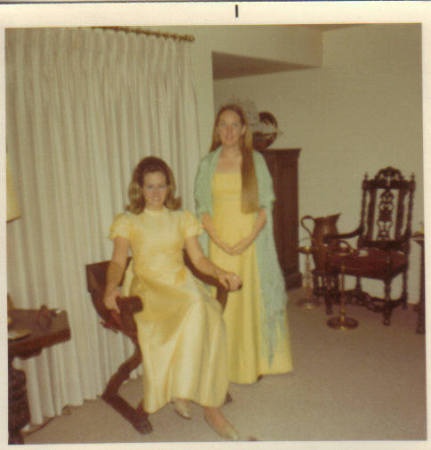 Connie Carson & me '70