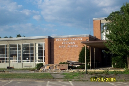 Whitman Hanson Regional being torn down