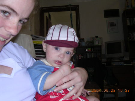 Our Son In a Baseball Hat