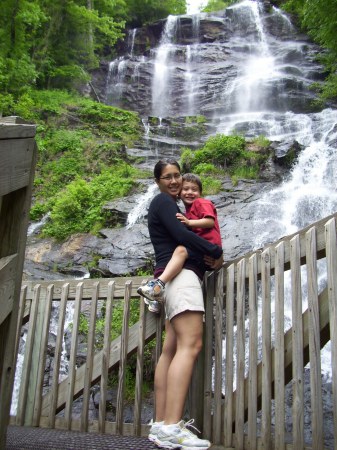 Ruthie and Jarrett at Amicalola