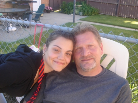 My hubby Dwayne and my daughter Adrianna!