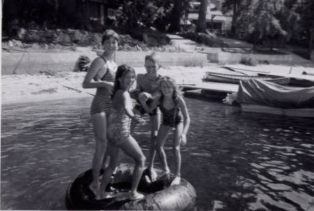 Warner Kids at Newman Lake