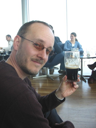 Thom at the Guinness Brewery