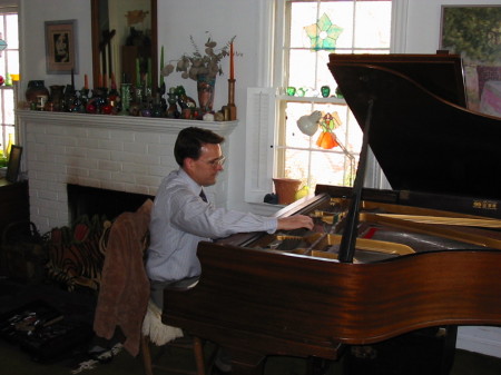 The Piano Tuner at work