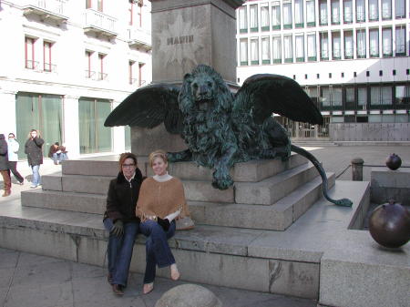 Eileen Williams (Jacobs) and I in Venice