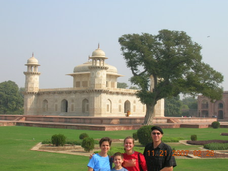 At the Baby Taj