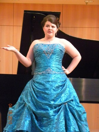 My daughter the opera star