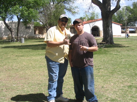 MY Son Adrian 17 In Texas Belmorea State Park