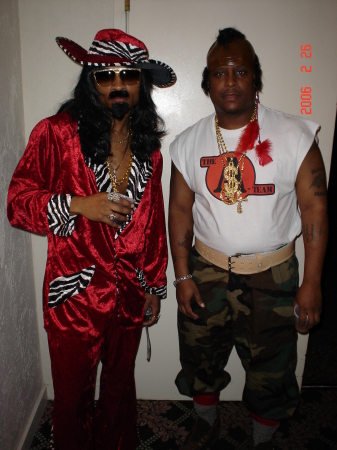 Me (Mr. T) with my Brother Jay