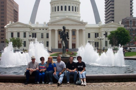 In downtown Saint Louis, May 2007