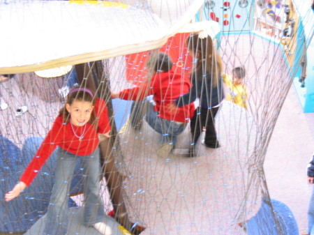 Madison on Jungle Gym