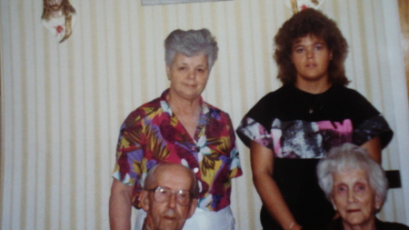 MOTHER AND SISTER - QUEBEC RELATIVES AND FRIENDS