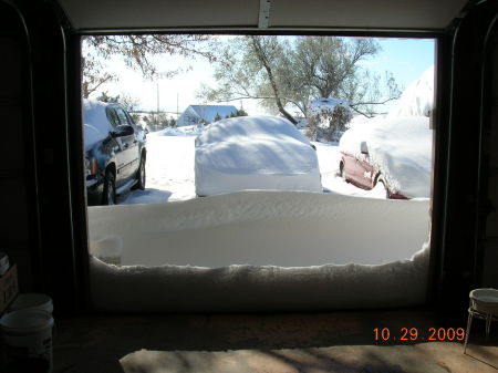 October Snow - My Garage