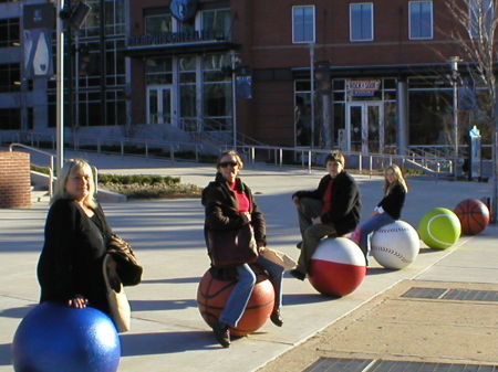 memphis rock n soul museum; me on basketball